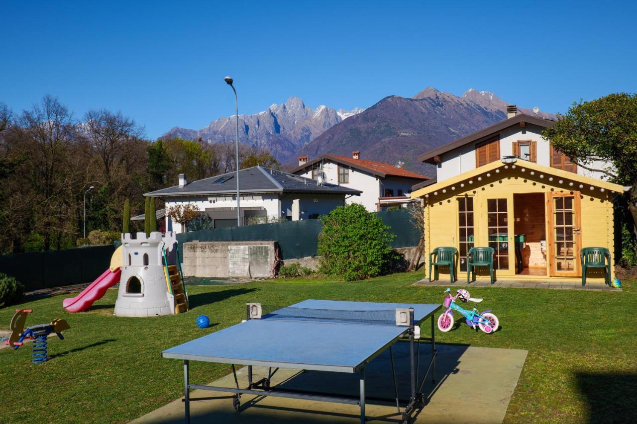 Residence Girasole Casa Rossa A Colico Esterno foto