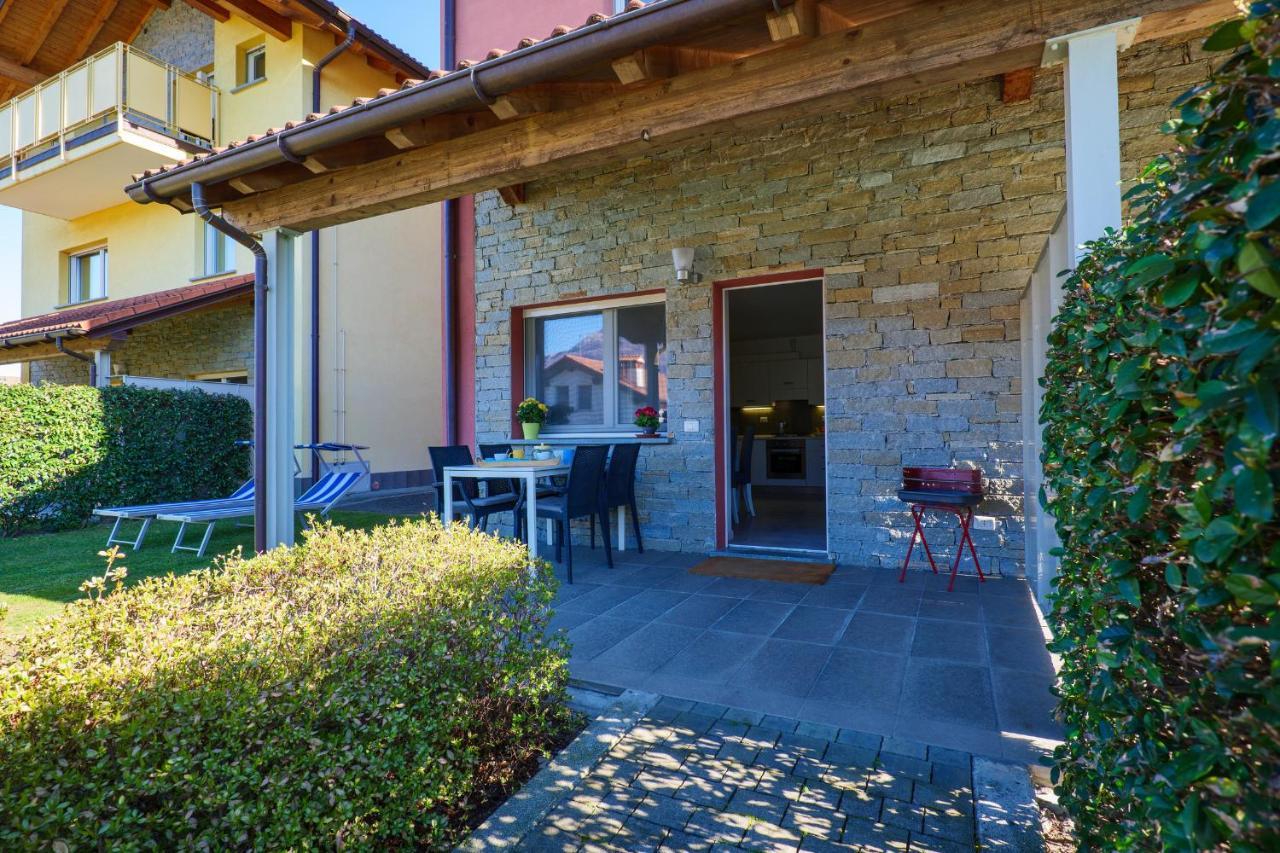 Residence Girasole Casa Rossa A Colico Esterno foto